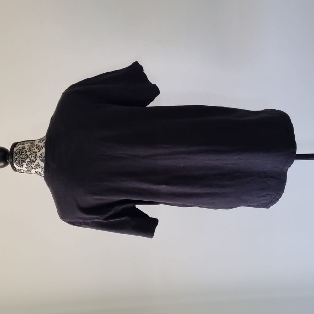 💥 3 for $20 Sunday society, mens black short sleeve t-shirt, size L - Picture 4 of 5
